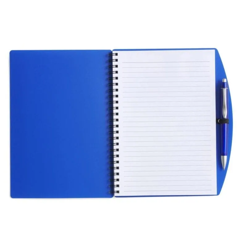 Notebook A5 with ball pen V2387-04 – promotional product with your logo