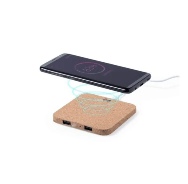 Wireless cork charger 5W V0150 – promotional product with your logo