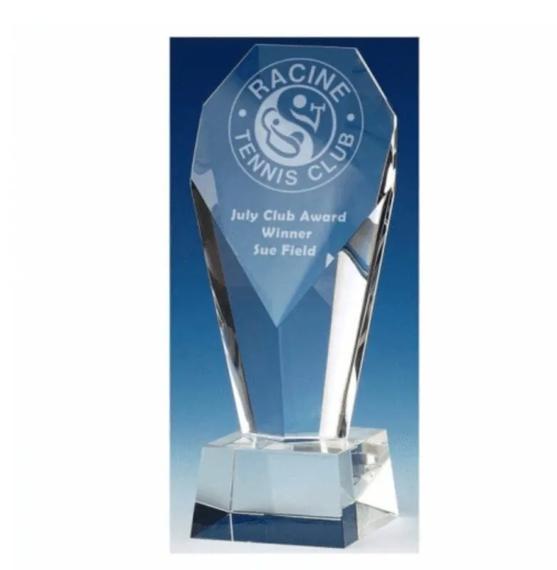 Achievement Diamond Optical Crystal 17,7 cm KK110A – promotional product with your logo