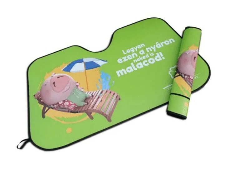 Advertising Jumbo Car Car-Sunshade – promotional product with your logo
