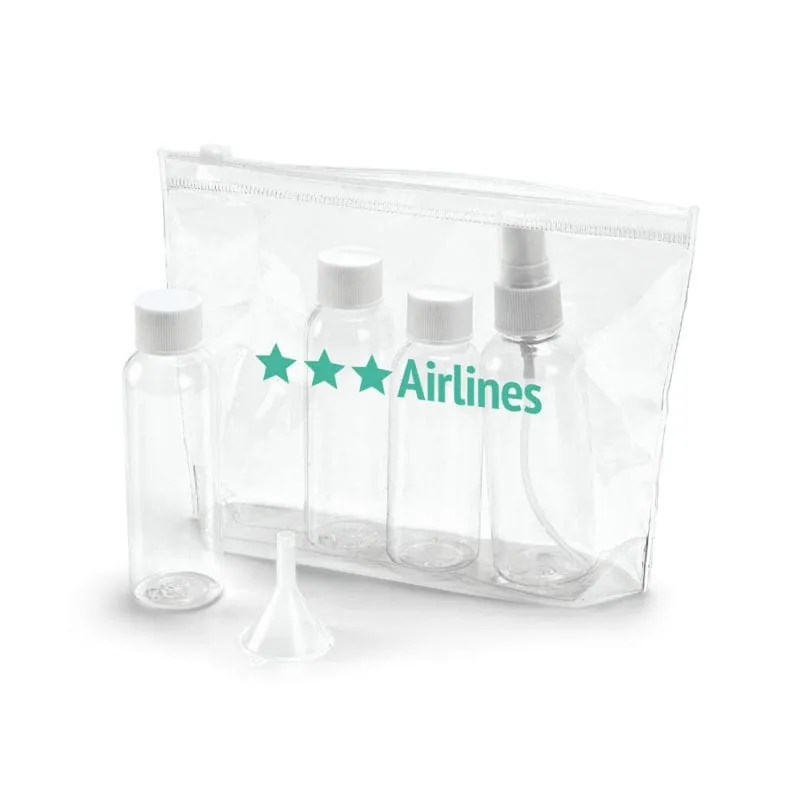 Airtight cosmetic bag DENIRO 92722 – promotional product with your logo
