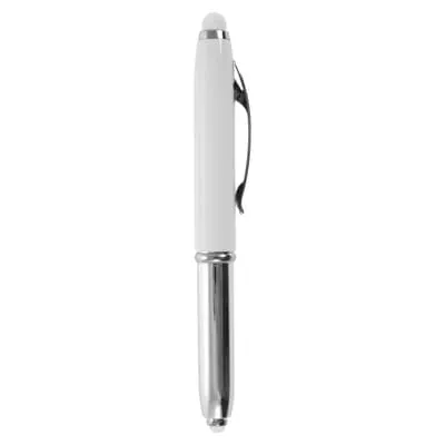 Ball pen, touch pen with light V1500 – promotional product with your logo