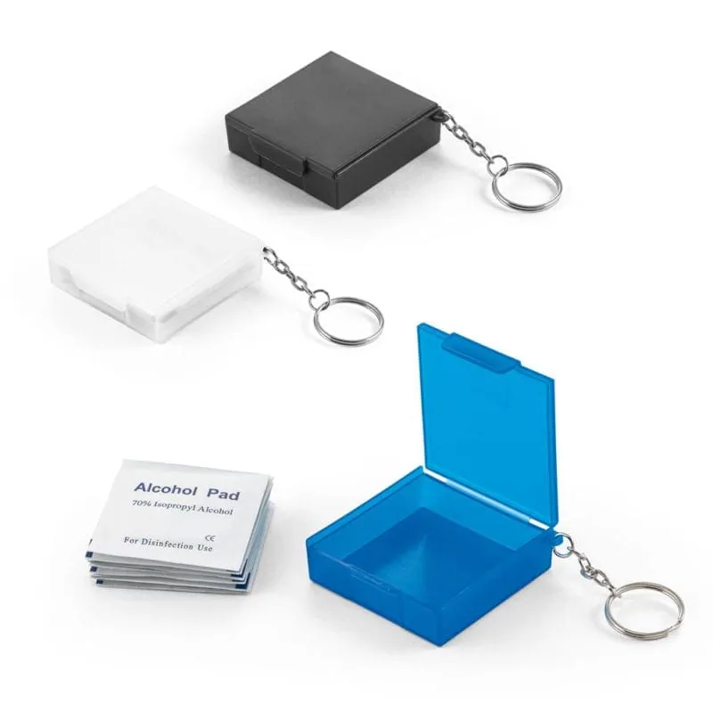 Box with alcohol-based wipes BLONDEL 94927 – promotional product with your logo