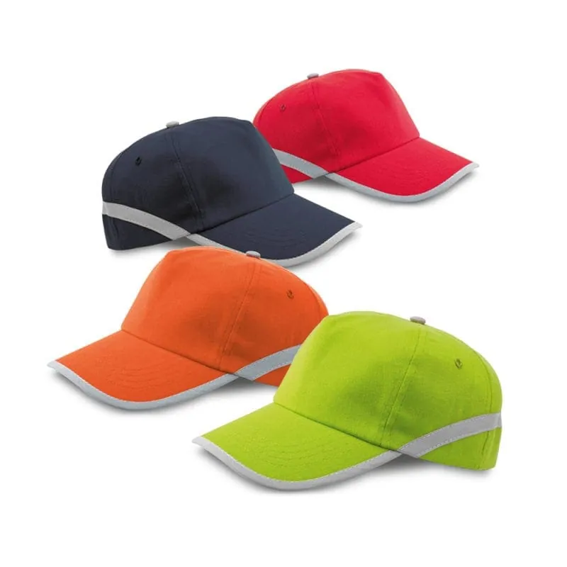 Cap with reflective details JONES 99418 – promotional product with your logo