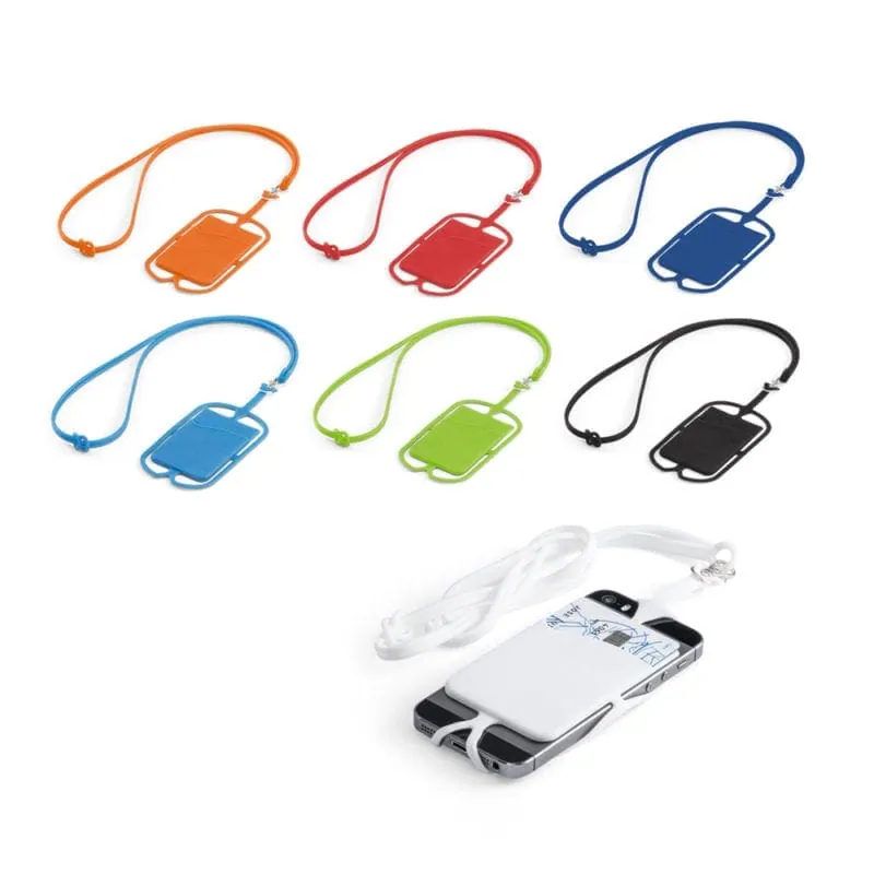 Card holder with smartphone holder NICOLAUS 94446 – promotional product with your logo