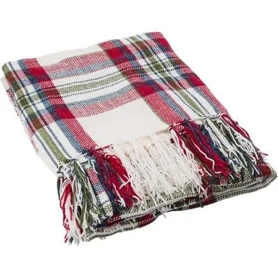 Checked blanket 120x150cm V8815 – promotional product with your logo