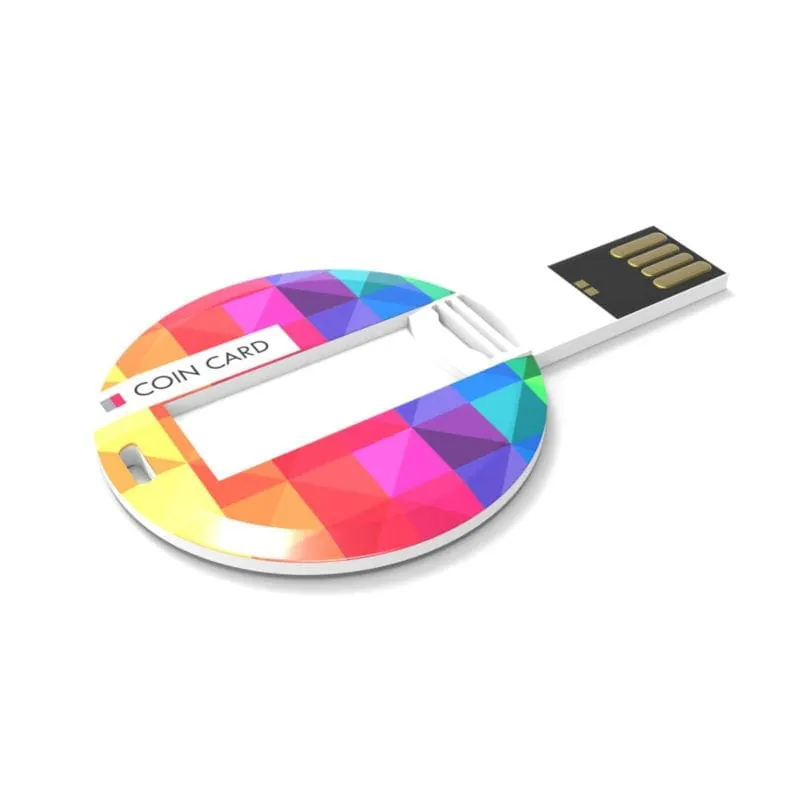 Coin card USB – promotional product with your logo