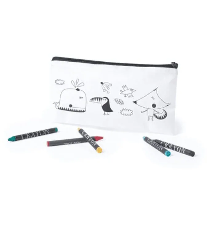 Coloring pencil case, colored pencils V7873 – promotional product with your logo