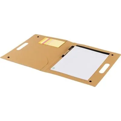 Conference folder, notebook approx. A4, ball pen, sticky notes V2954 – promotional product with your logo