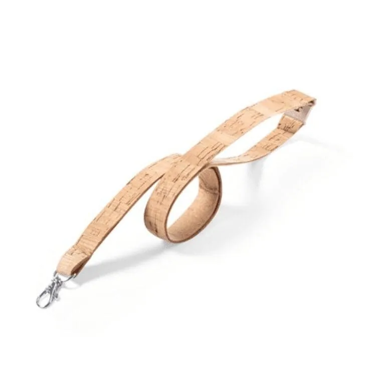 Cork lanyard V0229 – promotional product with your logo