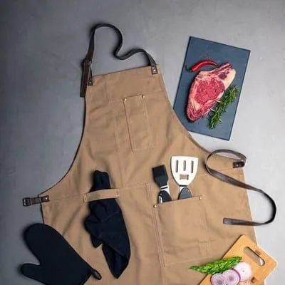 Apron Cotton kitchen V8808 – promotional product with your logo