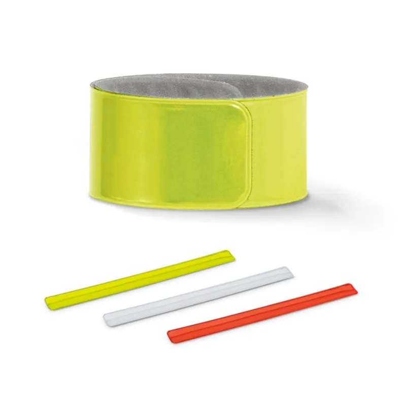Fluorescent slap band RAFAEL 98505 – promotional product with your logo