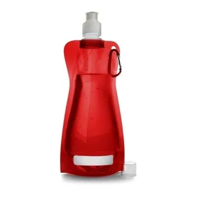 Sport bottle Foldable 420 ml with carabiner V6503 – promotional product with your logo