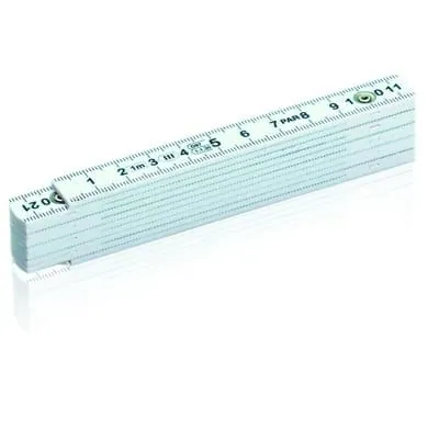 Folding meter 1m V5042 – promotional product with your logo