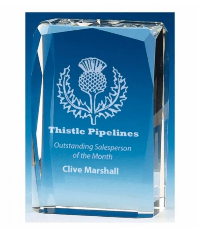 Glacier Optical Crystal 15,24 cm KS002B – promotional product with your logo