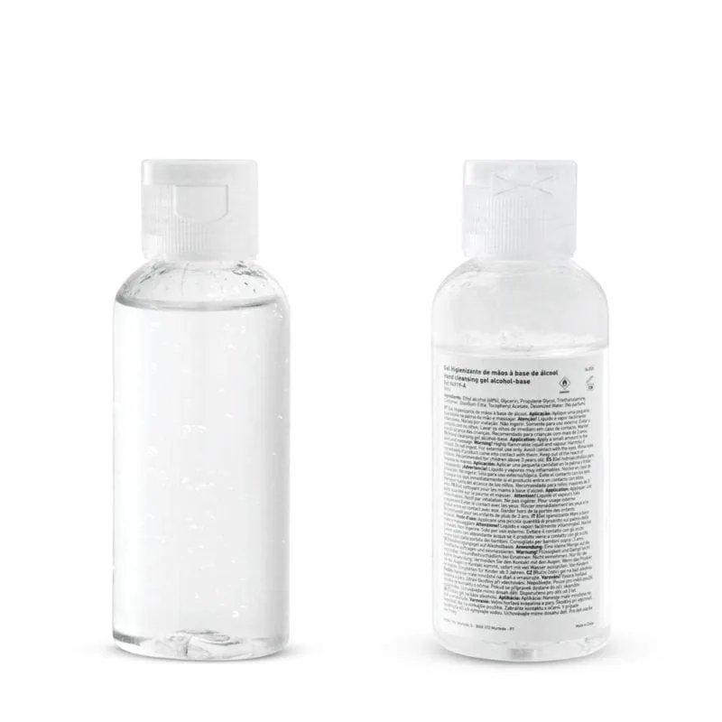 Hand cleansing alcohol base 50 ml KLINE 94919 – promotional product with your logo