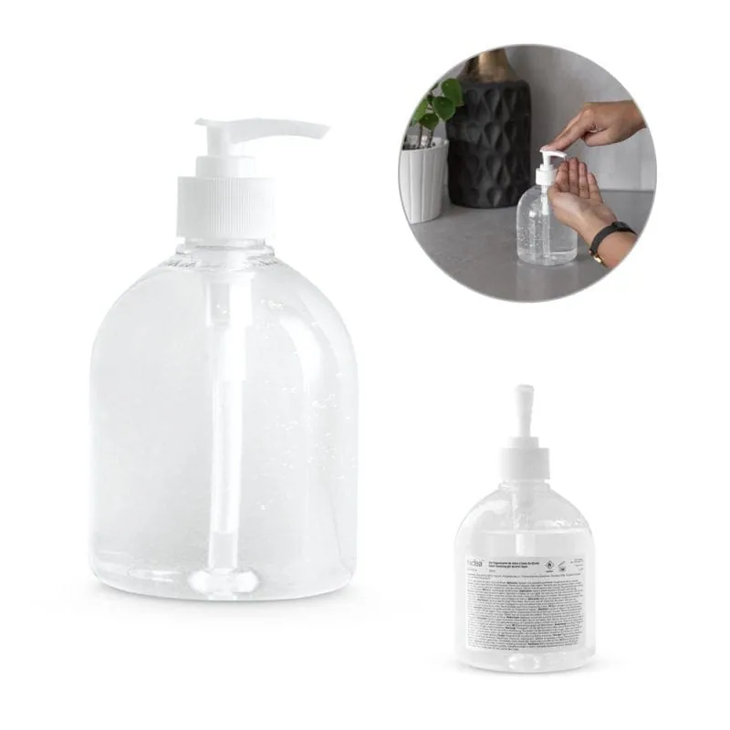 Hand cleansing alcohol base 500 ml KLINE 94923 – promotional product with your logo
