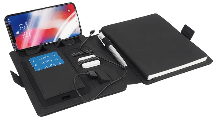 HERMANO Organizer with Power Bank 547130 – promotional product with your logo