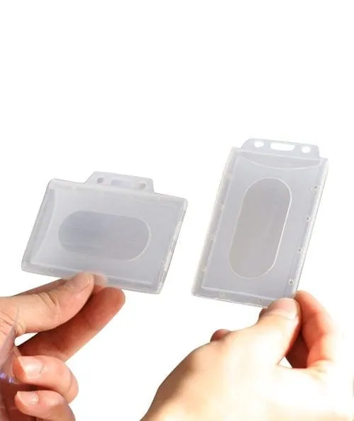 ID holders – hard PVC – promotional product with your logo