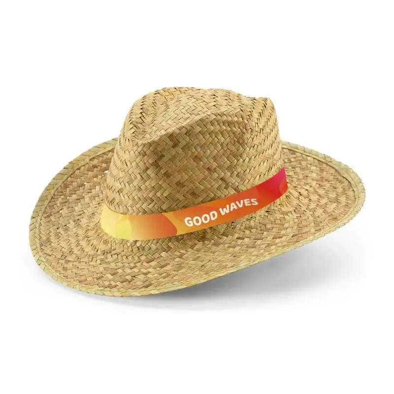JEAN Natural straw hat 99419 – promotional product with your logo