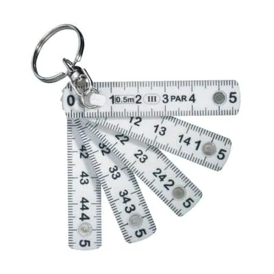 Keyring, folding meter 0,5m V4060 – promotional product with your logo