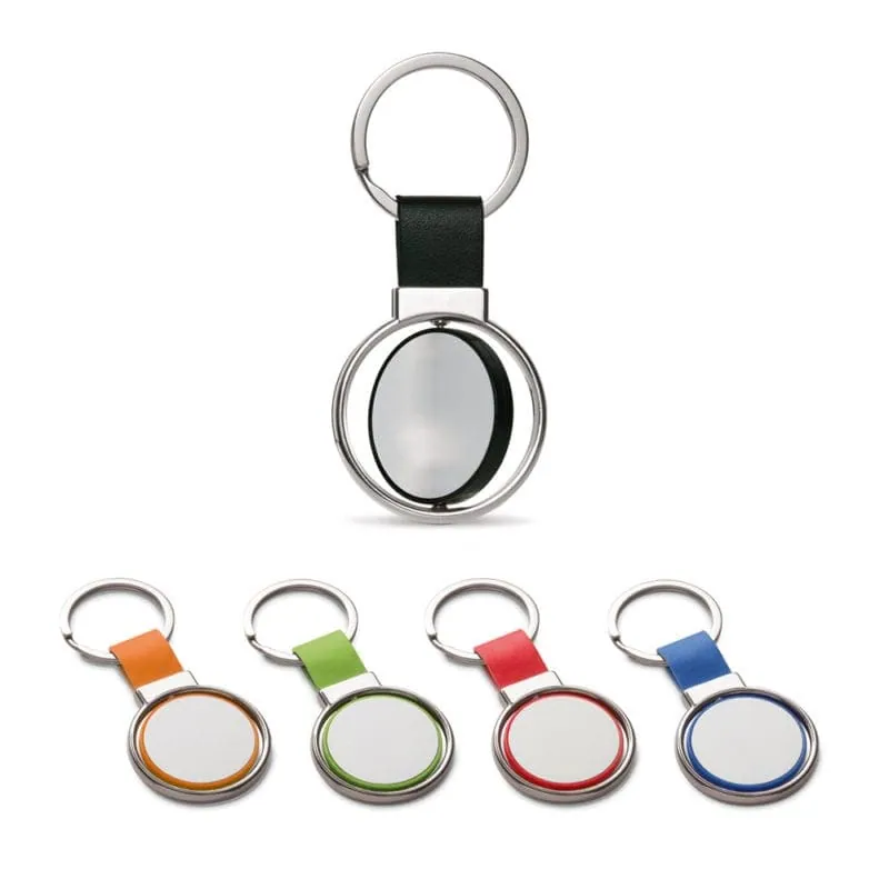 Keyring metal ALBRIGHT 93177 – promotional product with your logo