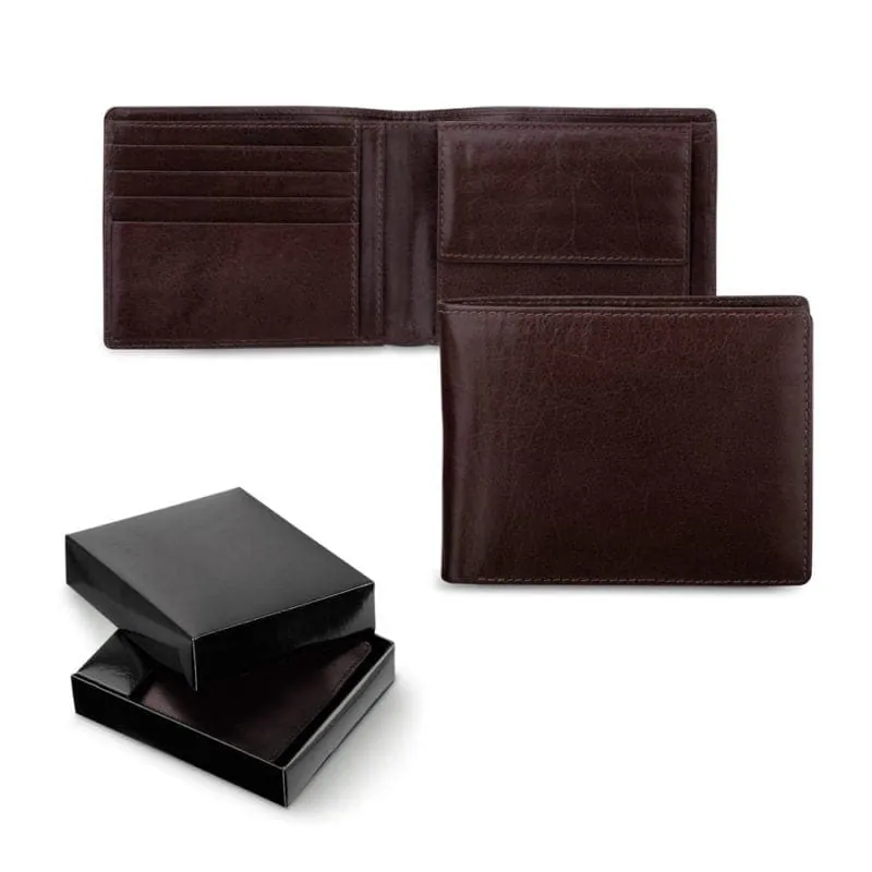 Leather wallet GOLIASH 93326 – promotional product with your logo