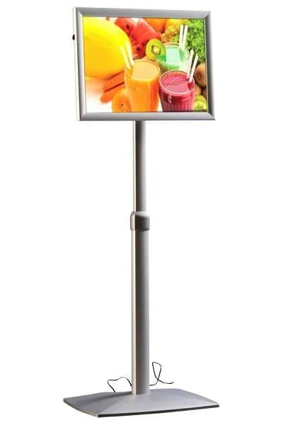 LED Adjustable Menuboard, A3 mitred – promotional product with your logo