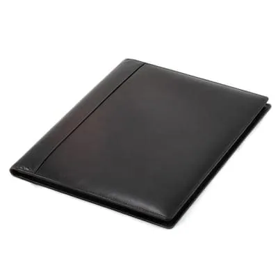 Leather conference folder A4 Mauro Conti with notebook V4066 – promotional product with your logo