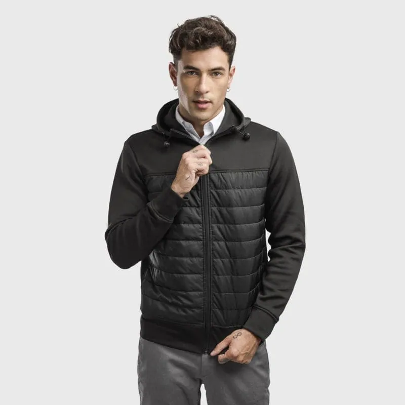 Men’s hooded jacket Sizes: S, M, L, XL, XXL SKOPJE 30246 – promotional product with your logo