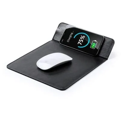Mouse pad, wireless phone charger 5W V3897 – promotional product with your logo