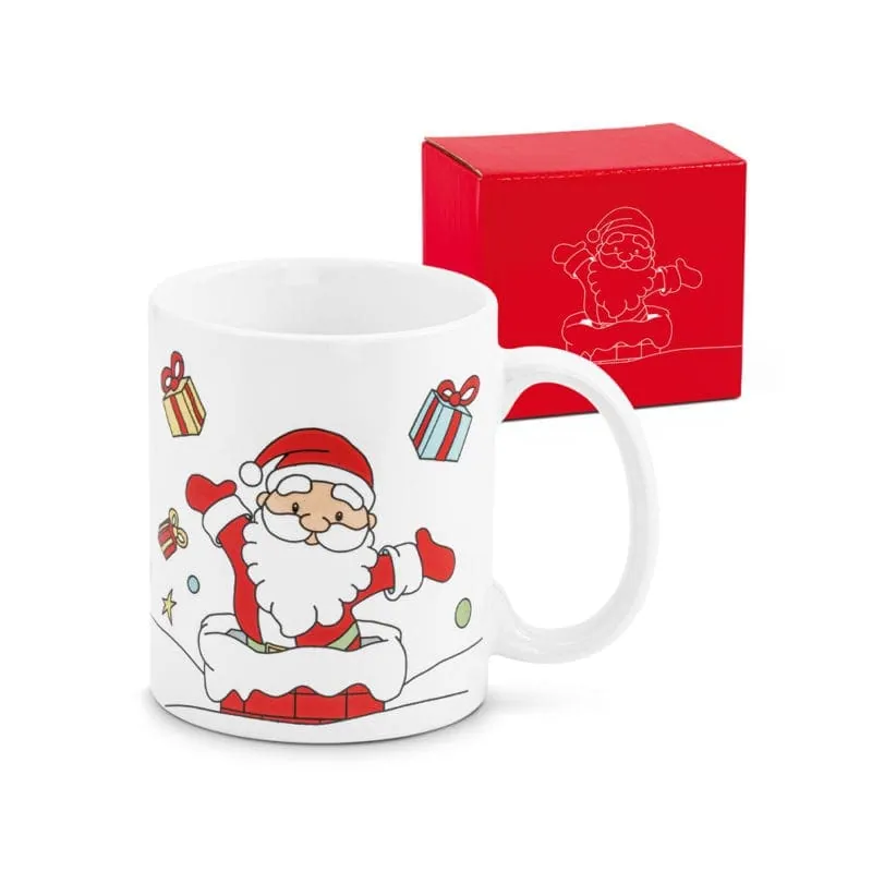Christmas mug ceramic 93839 (350ml) 93839 – promotional product with your logo