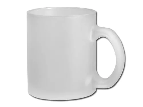 Glass mug frosty kenny ii, 340 ml, transp. – promotional product with your logo