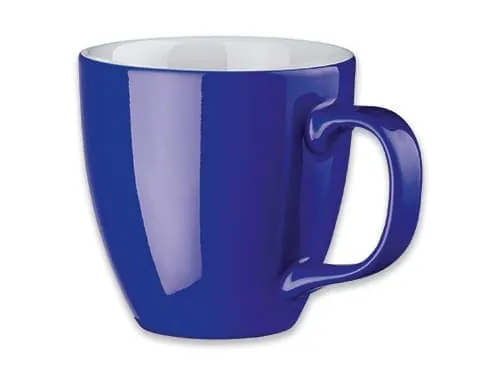 Porcelain panthony glossy mug, 450 ml – promotional product with your logo