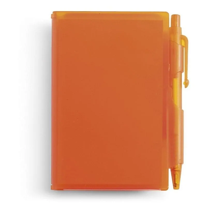 Notebook A7 with ball pen V2249 – promotional product with your logo