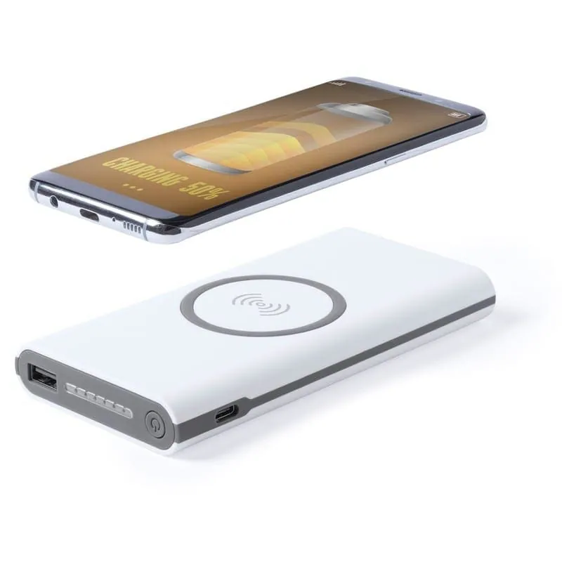 Wireless power bank 6000 mah V3858-02 – promotional product with your logo