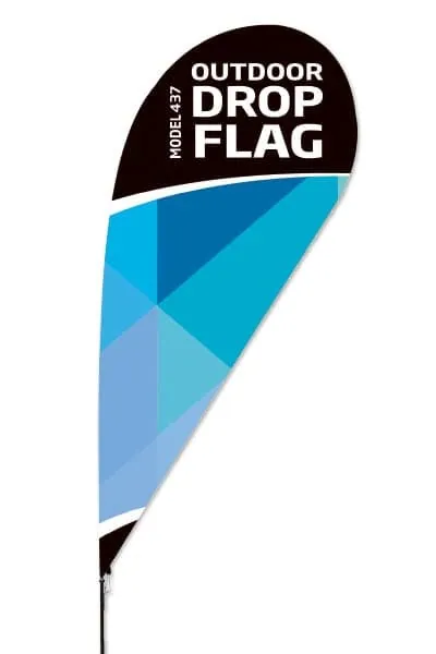 Outdoor Drop Flag – promotional product with your logo