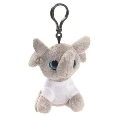 Plush elephant, hanger | Fren HE779 – promotional product with your logo