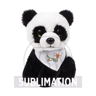 Plush panda | Loka HE744 – promotional product with your logo