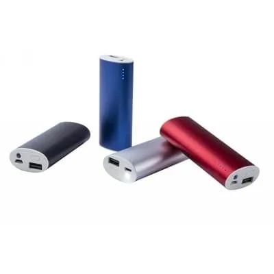 Power bank 4000 mAh with LED light V3562 – promotional product with your logo