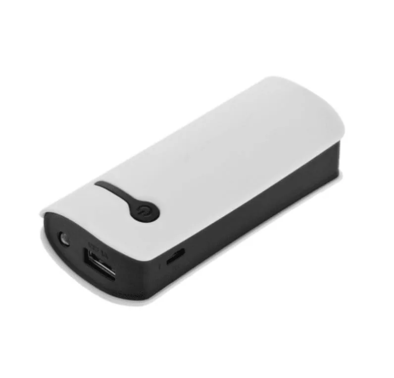 Power bank with a lamp 5200 mAh V3386 – promotional product with your logo