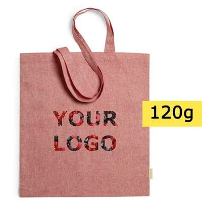 Recycled cotton shopping bag V8167 – promotional product with your logo