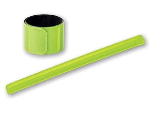 Reflexive soft armband snapon – promotional product with your logo