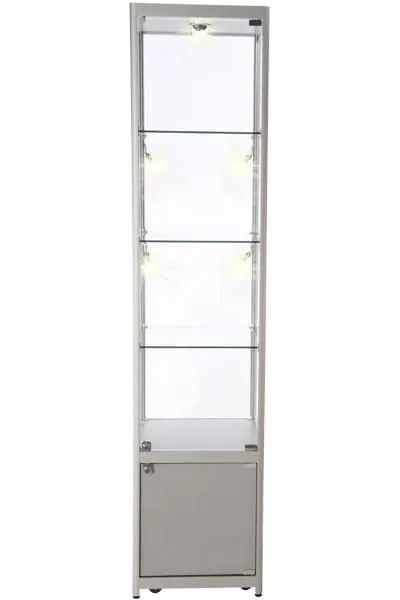 Showcase Tower, Solo, with locker – promotional product with your logo