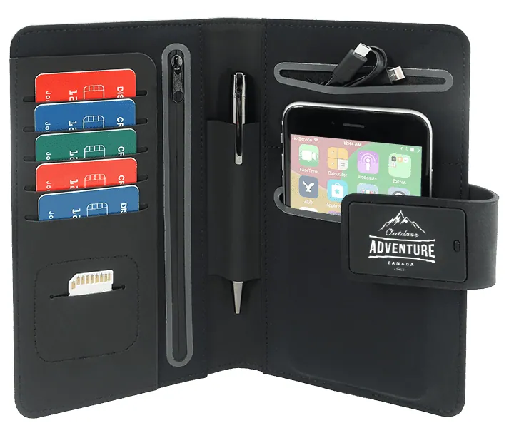 Travel Pouch with Power Bank 595130 – promotional product with your logo