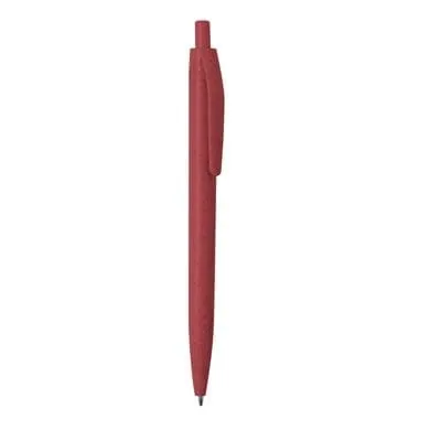 Wheat straw ball pen V1979 – promotional product with your logo