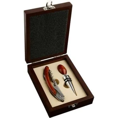 Wine set 2 pcs V5436 – promotional product with your logo