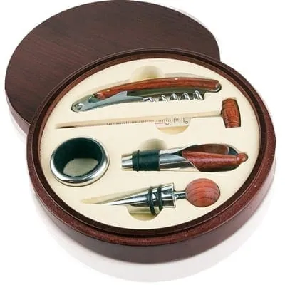 Wine set 5 pcs V7578 – promotional product with your logo