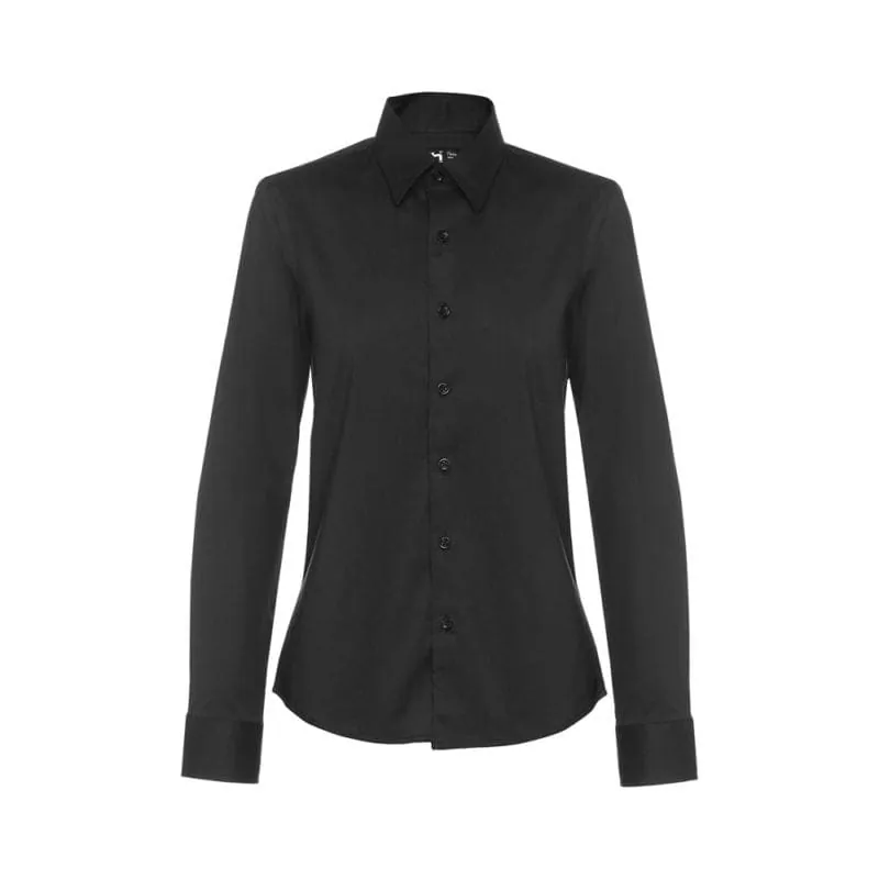 Women’s poplin shirt Sizes: S, M, L, XL, XXL PARIS WOMEN 30152 – promotional product with your logo
