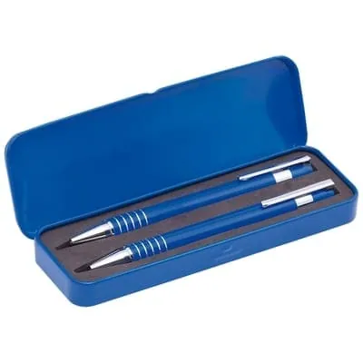 Writing set, ball pen and mechanical pencil V1463 – promotional product with your logo